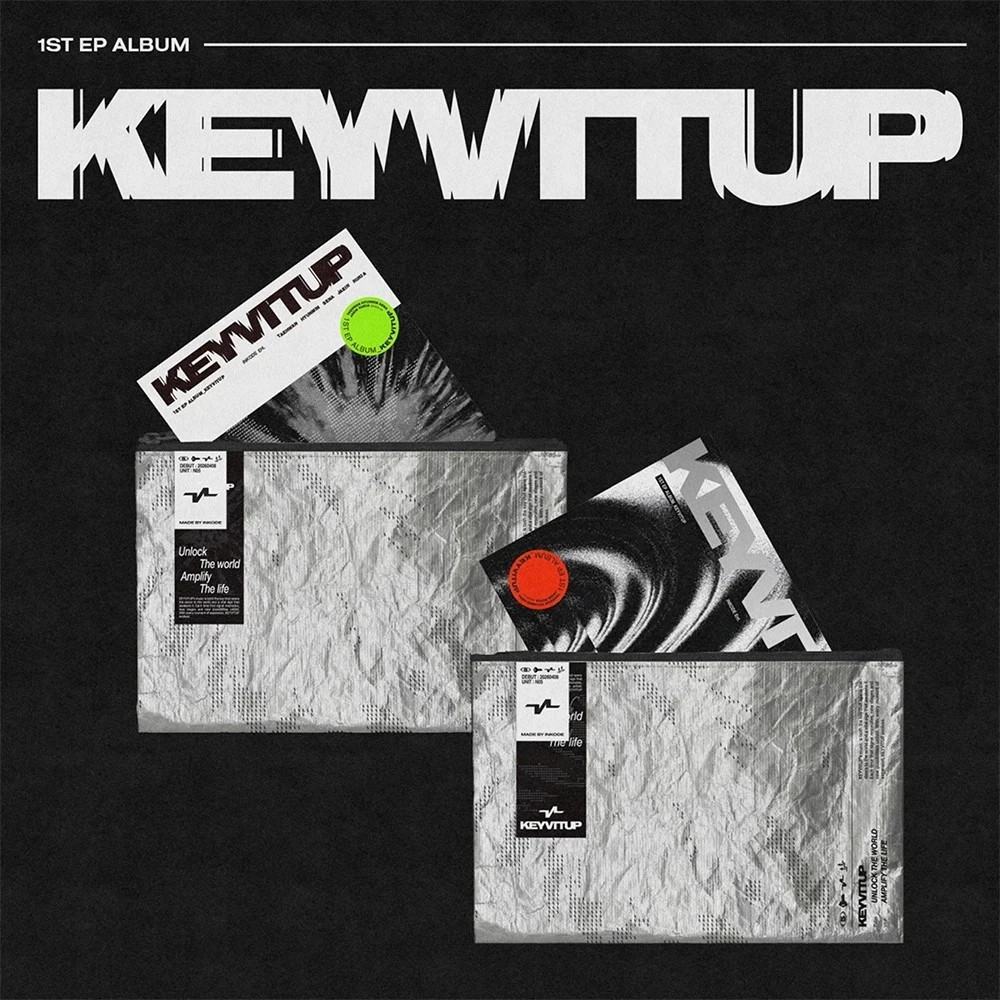 KEYVITUP [KEYVITUP] 1st EP Album RANDOM VER/CD-R+Photo Book+3Card+Sticker+Poster