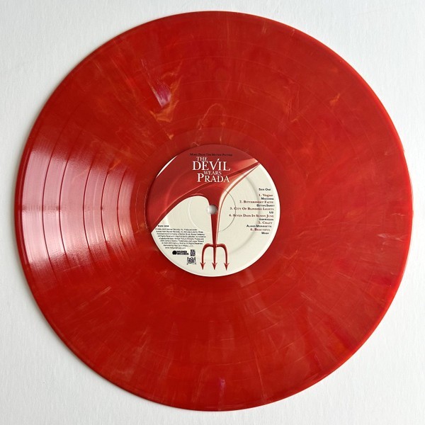Music From DEVIL WEARS PRADA—HELLFIRE VINYL Red Marble 1st Press 750 copies NEW