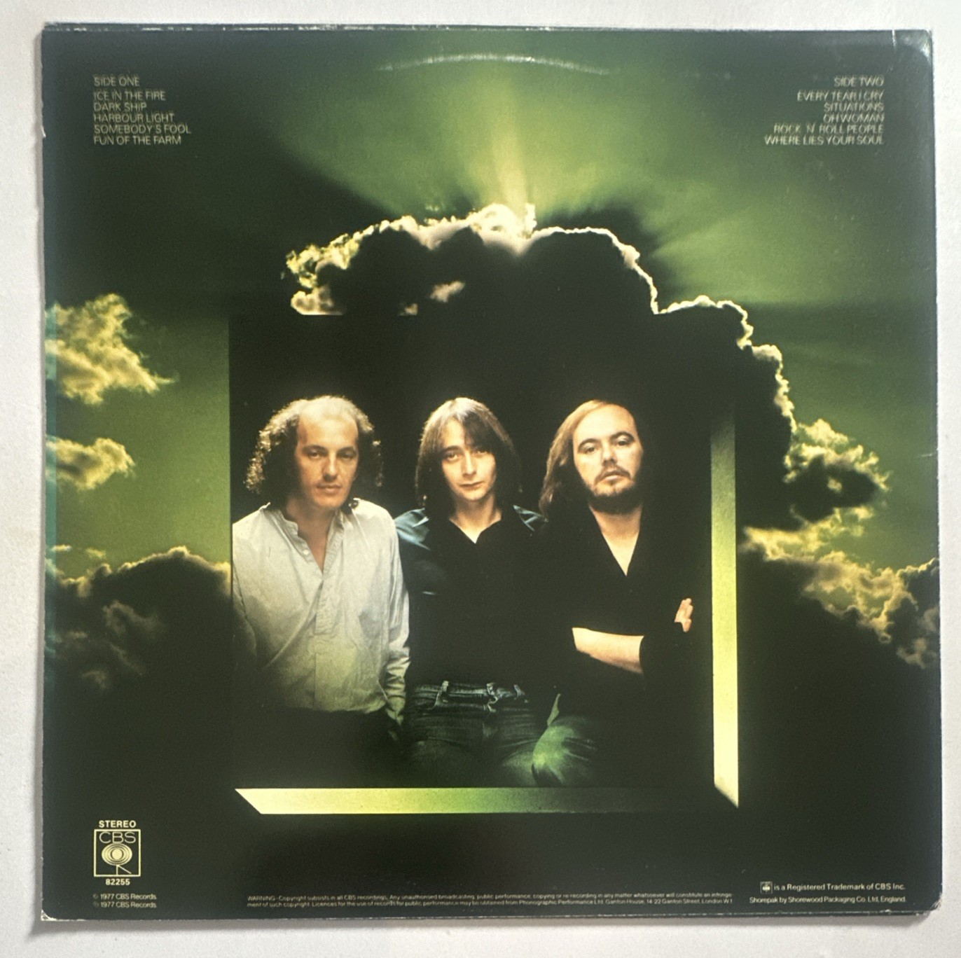 Sutherland Brothers & Quiver-Down To Earth 12″Vinyl LP With Insert NM / VG+