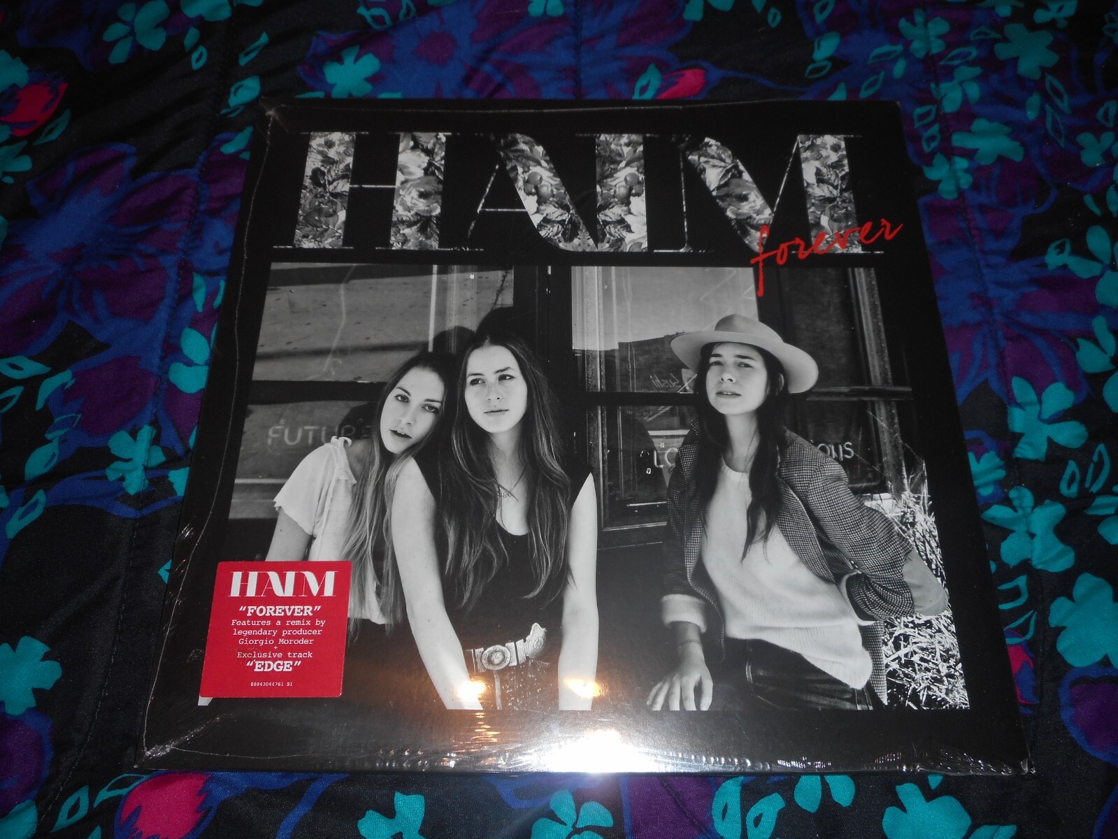 HAIM -FOREVER – VINYL 12″ 2-TRACK EP – MORODER REMIX – BRAND NEW & SEALED!