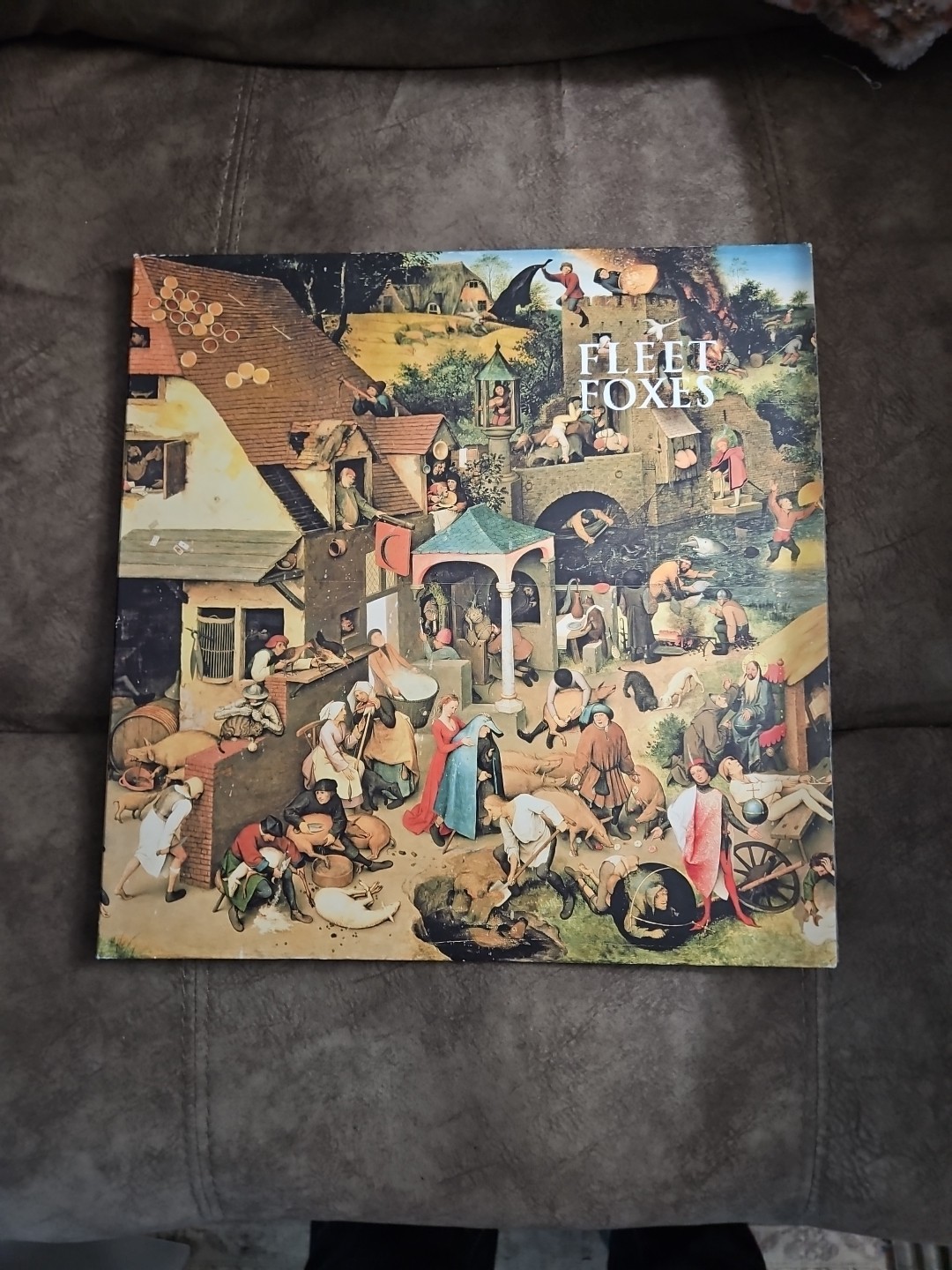 Fleet Foxes LP /12″ EP Sub Pop 2008 (EX) Gate Inserts Folk Rock No Records INCL