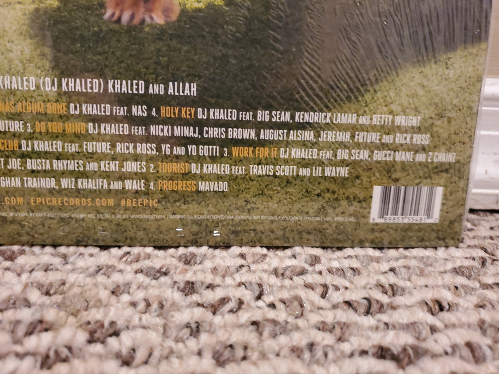 Major Key by DJ Khaled (Record, 2016) New Sealed 2xLP