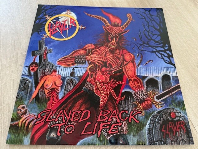 SLAYER – SLAYED BACK TO LIFE LIM. 2LP (BLUE) METALLICA,DEATH,EXODUS,KREATOR