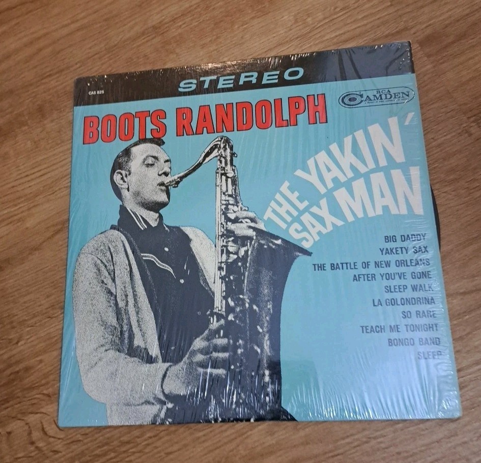 Boots Randolph The Yakin Sax Man RCA Camden Records CAS825 VG+ VG
