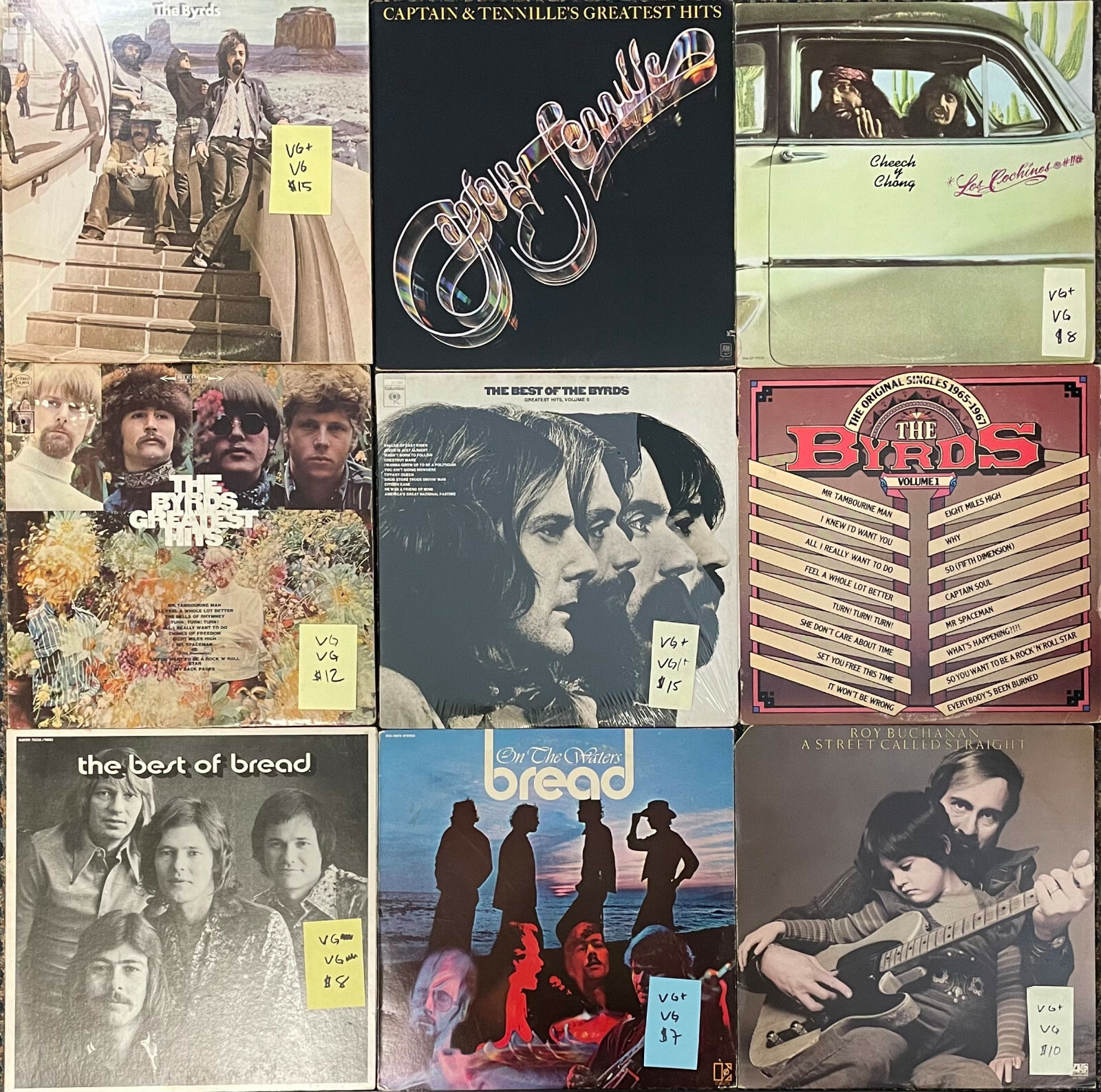 You pick – 60’s, 70’s & 80’s Rock Records Vinyl LP – Multiple Titles