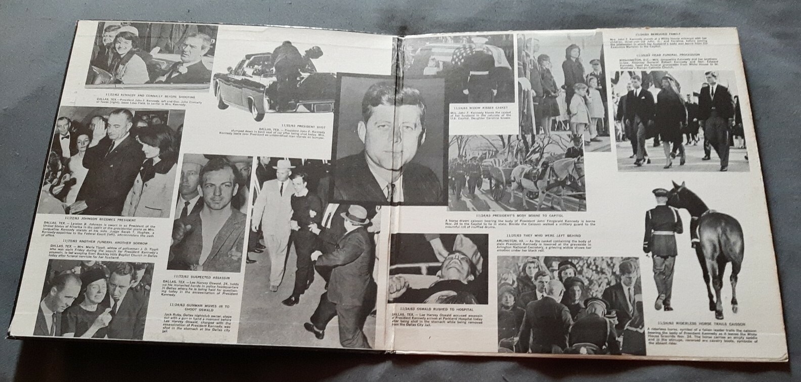 The Assassination of a President GF LP Four Black Days Living History LH 10 ex