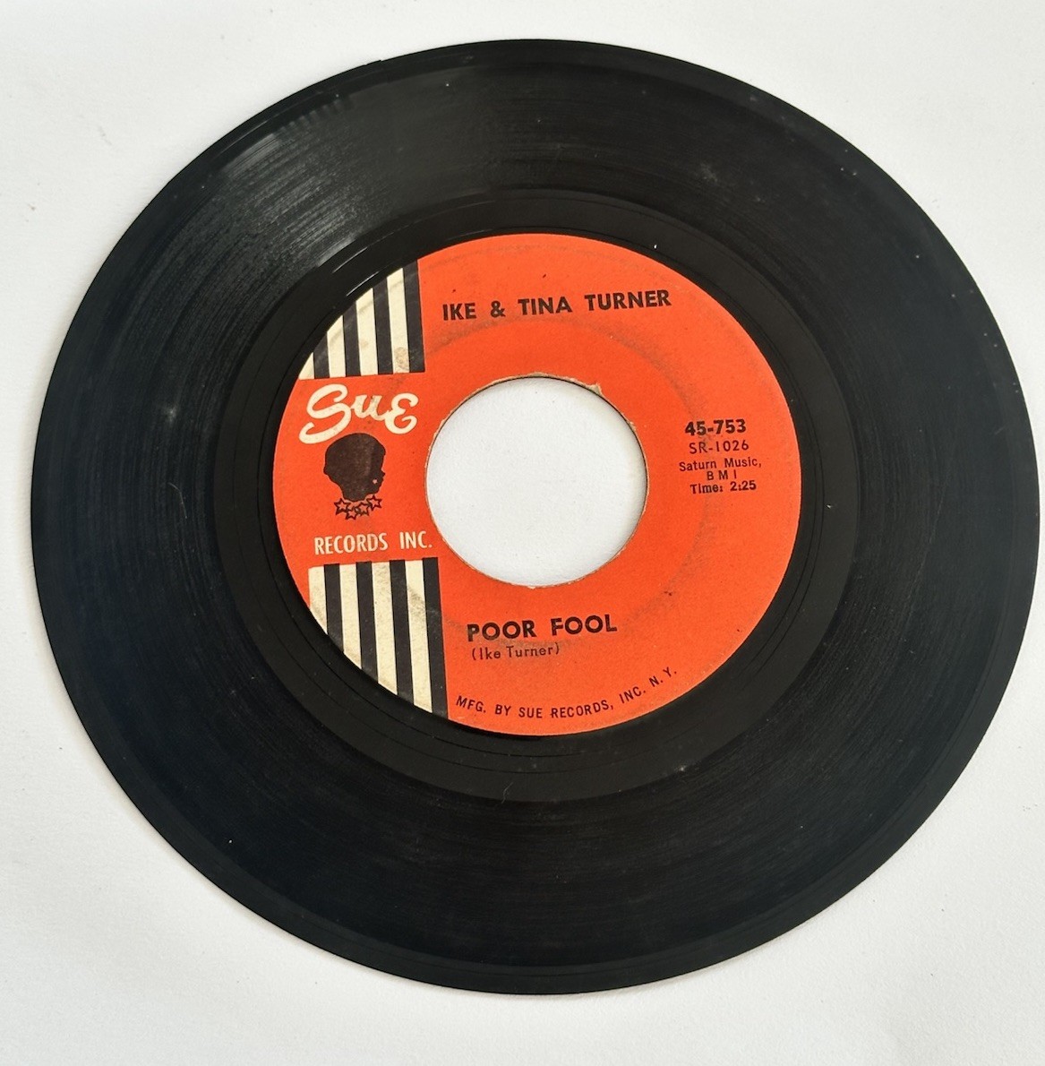 Vintage R&B Soul 45 RPM Record Lot of 9 Etta James Ike Tina Turner Mercury Argo