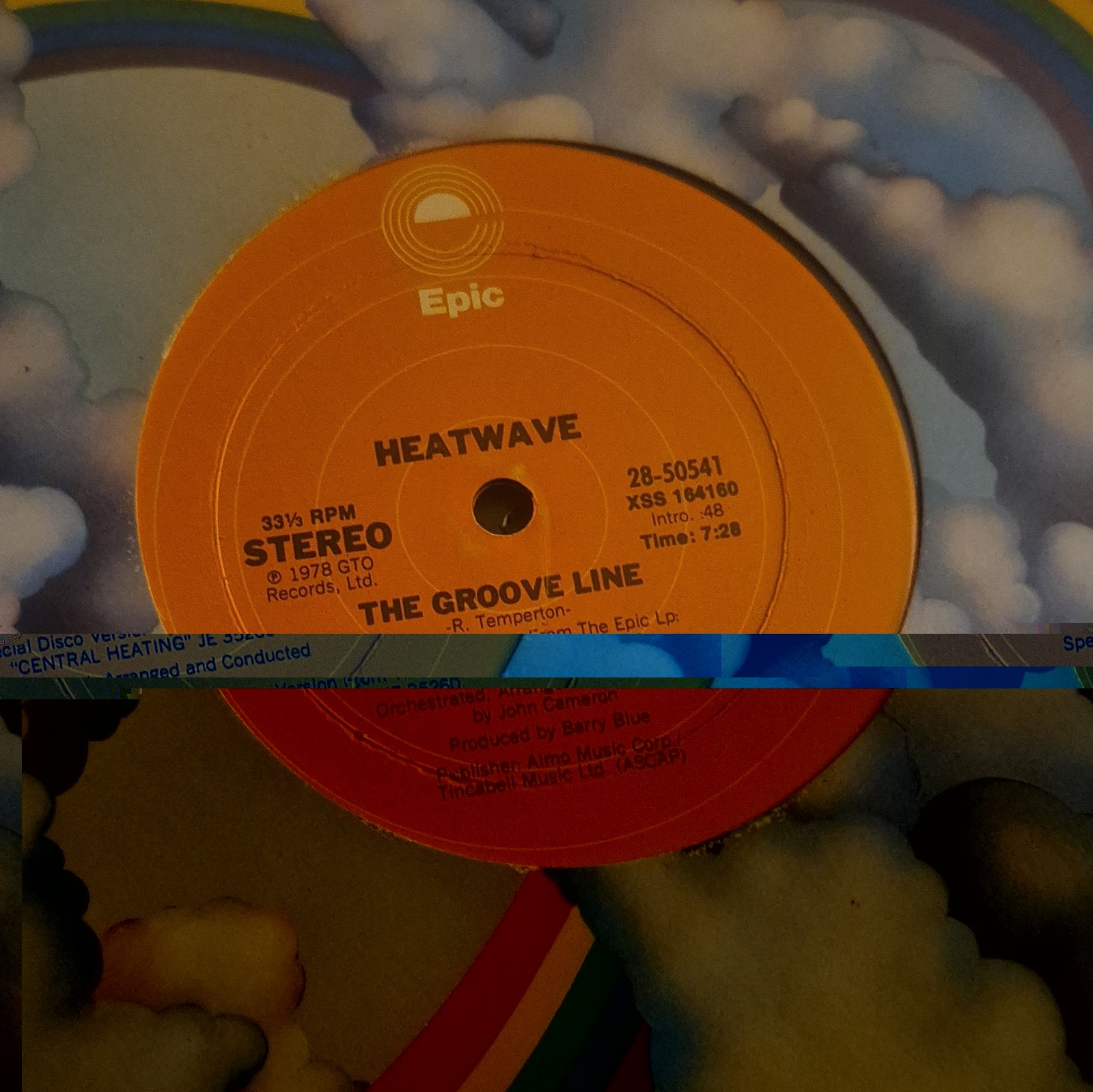 Heatwave The Groove Line/Always And Forever Epic 1976 33 RPM Stereo 28-50541