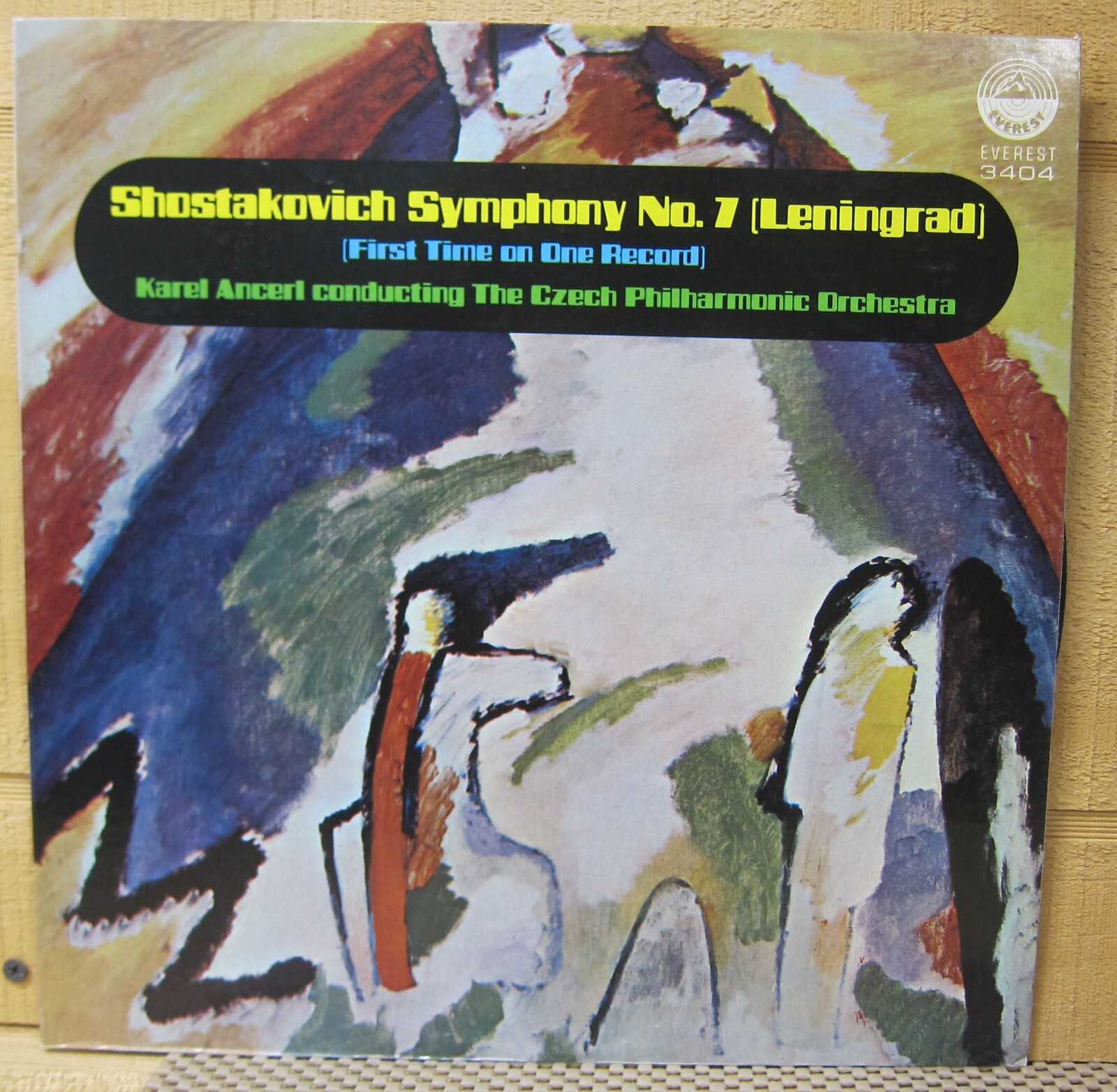 Shostakovich Symphony No 7 (Leningrad) – Ancerl, Czech Philharmonic -Everest