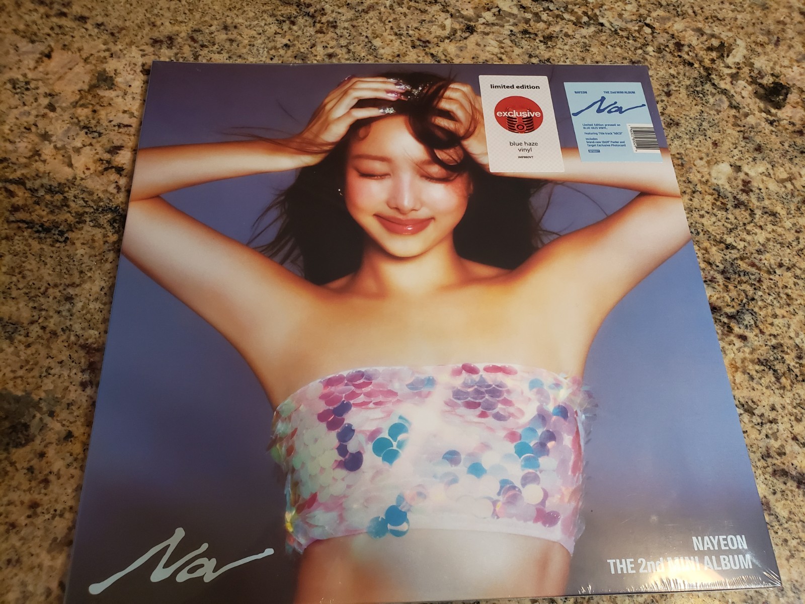Twice Nayeon Na 2nd Mini Album Limited Edition Blue Haze Vinyl 2024 – New Sealed