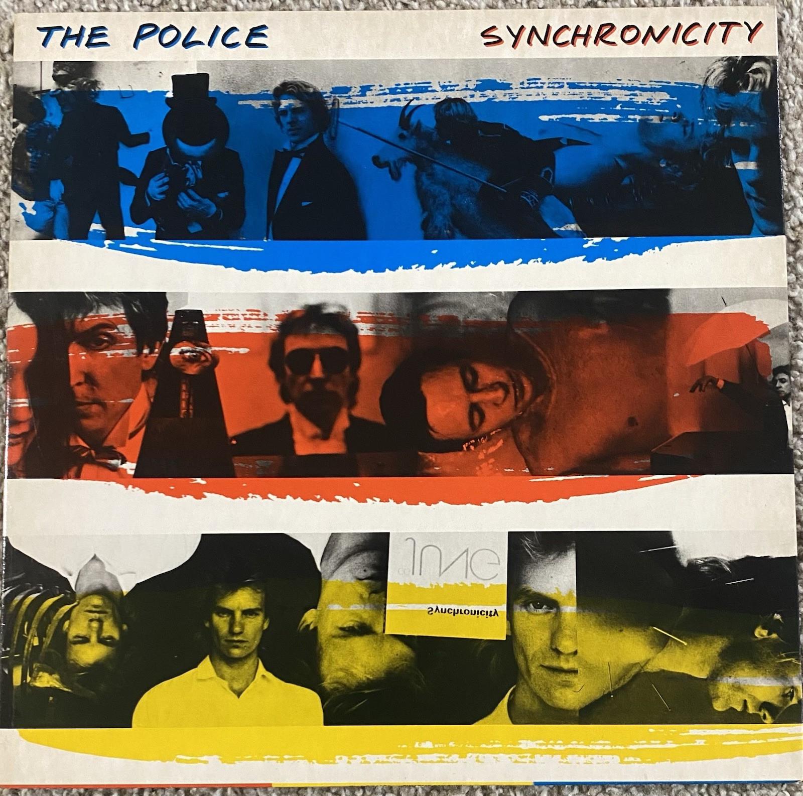The Police- Synchronicity A&M Rec w/Org Insert +Free plastic slipcover