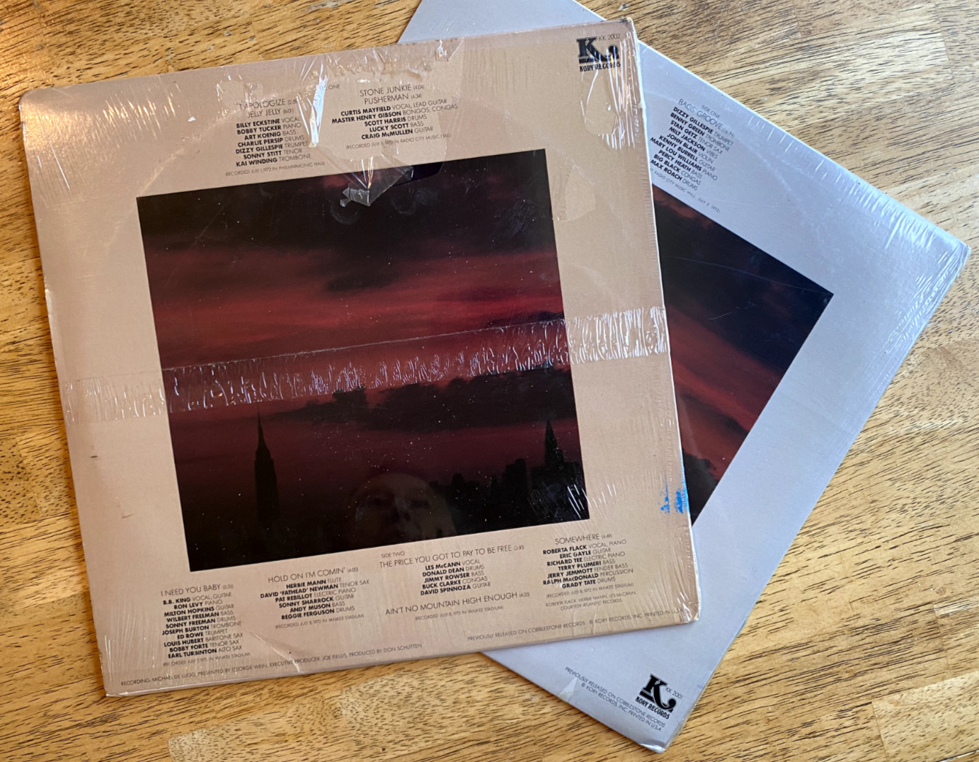 SEALED 3 LP JAZZ SET NEWPORT IN NEW YORK ’72 LIVE RADIO CITY