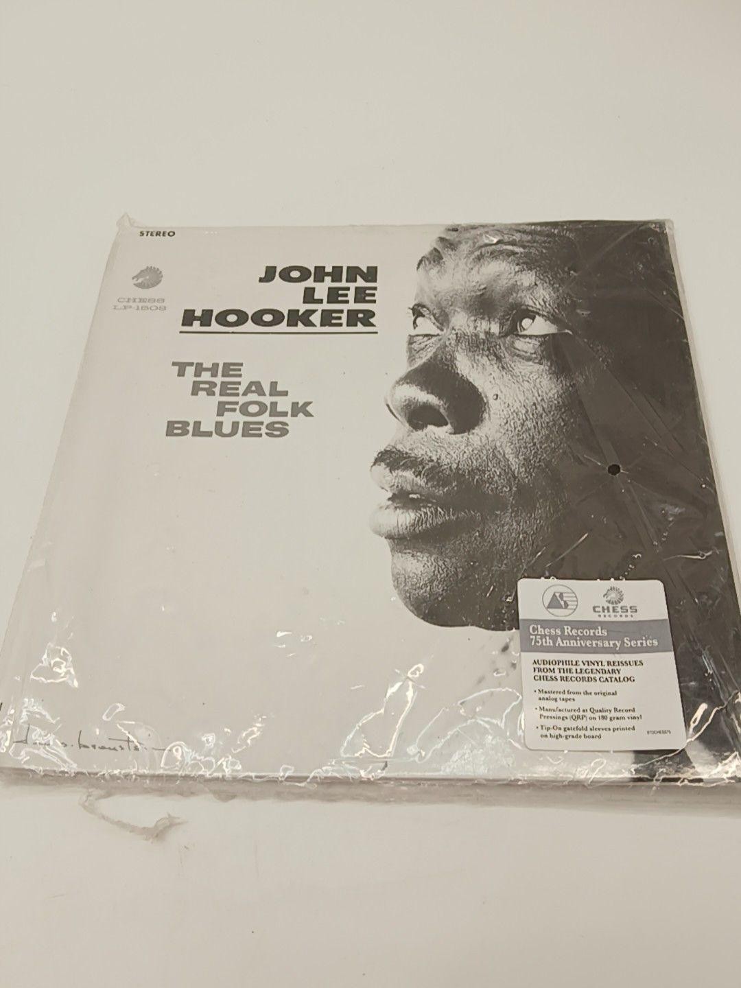 John Lee Hooker Vinyl The Real Folk Blues Chess 75th Anniversary Remastered LP