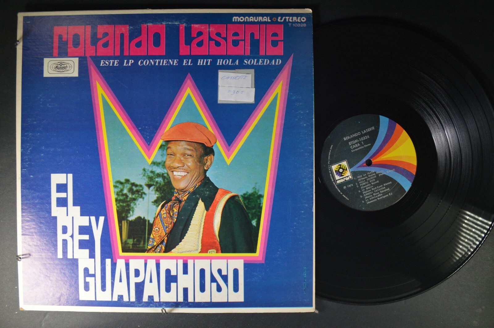 ROLANDO LASERIE El Rey Guapachoso LATIN LP MUSART