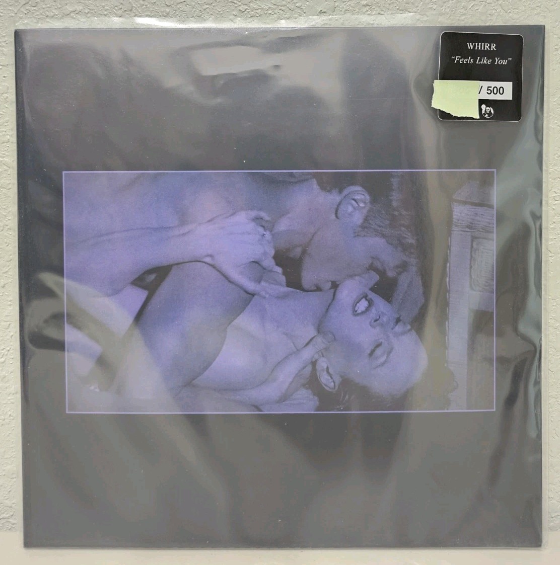 Whirr – Feels Like You Black Ice Aqua Splatter Vinyl Record LP /500 Numbered