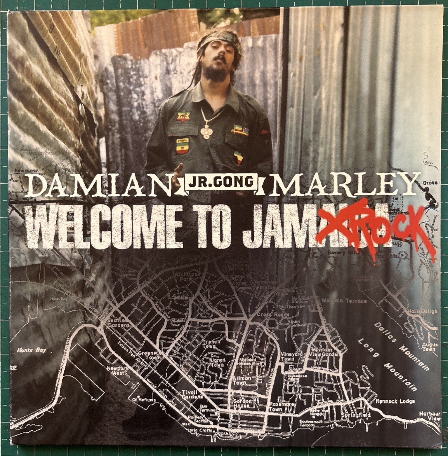 Damian Jr. Gong Marley Welcome To Jamrock 2xLP 2005 Original Press Rare Reggae