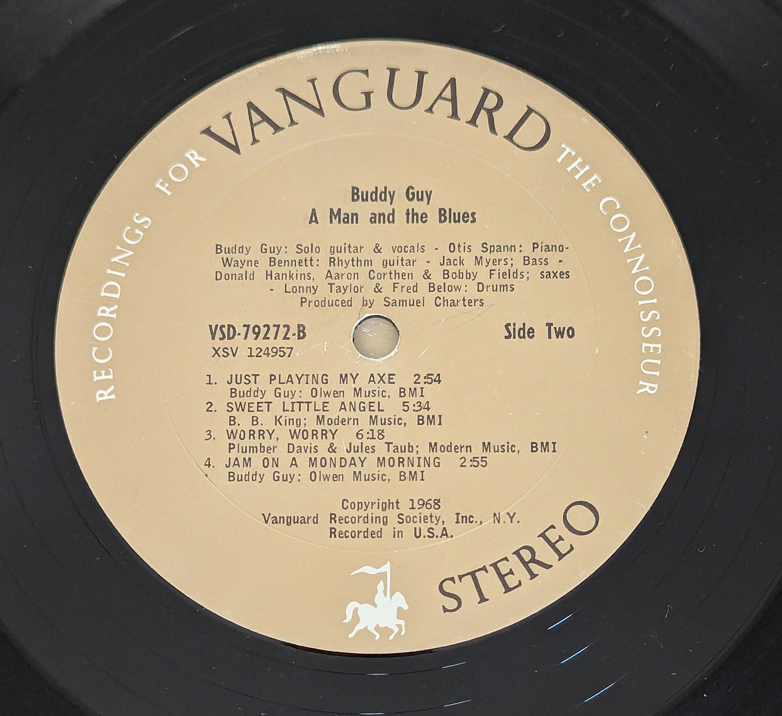 Buddy Guy A Man & The Blues Vanguard VSD-79272 First Pressing Rare