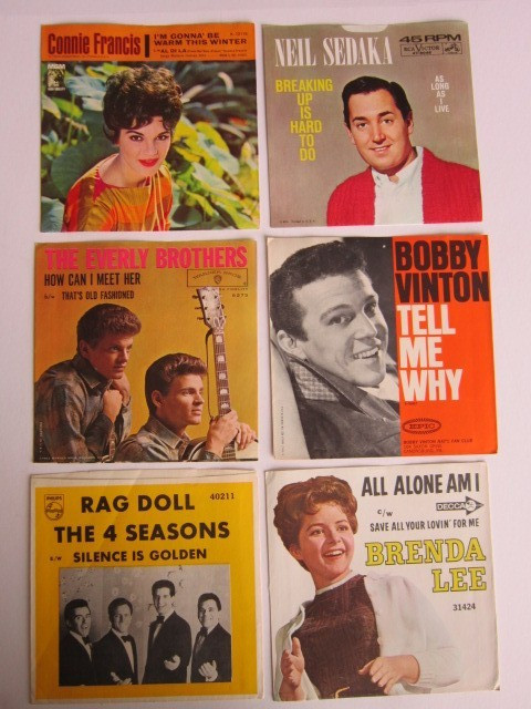 1960s POP COUNTRY Lot Of 53 PICTURE SLEEVES 45 RPM No Records ALL PICTURED