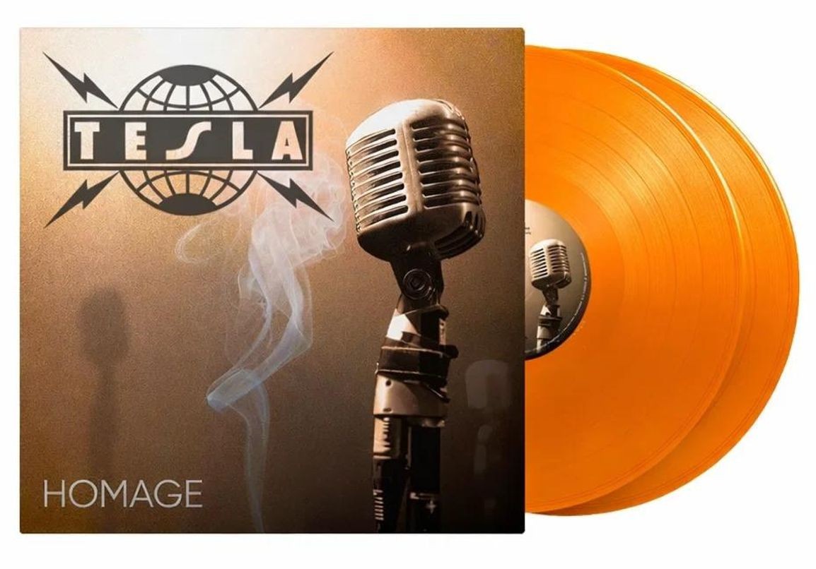 TESLA Homage Vinyl LP x2 (Orange Marble) NEW & SEALED