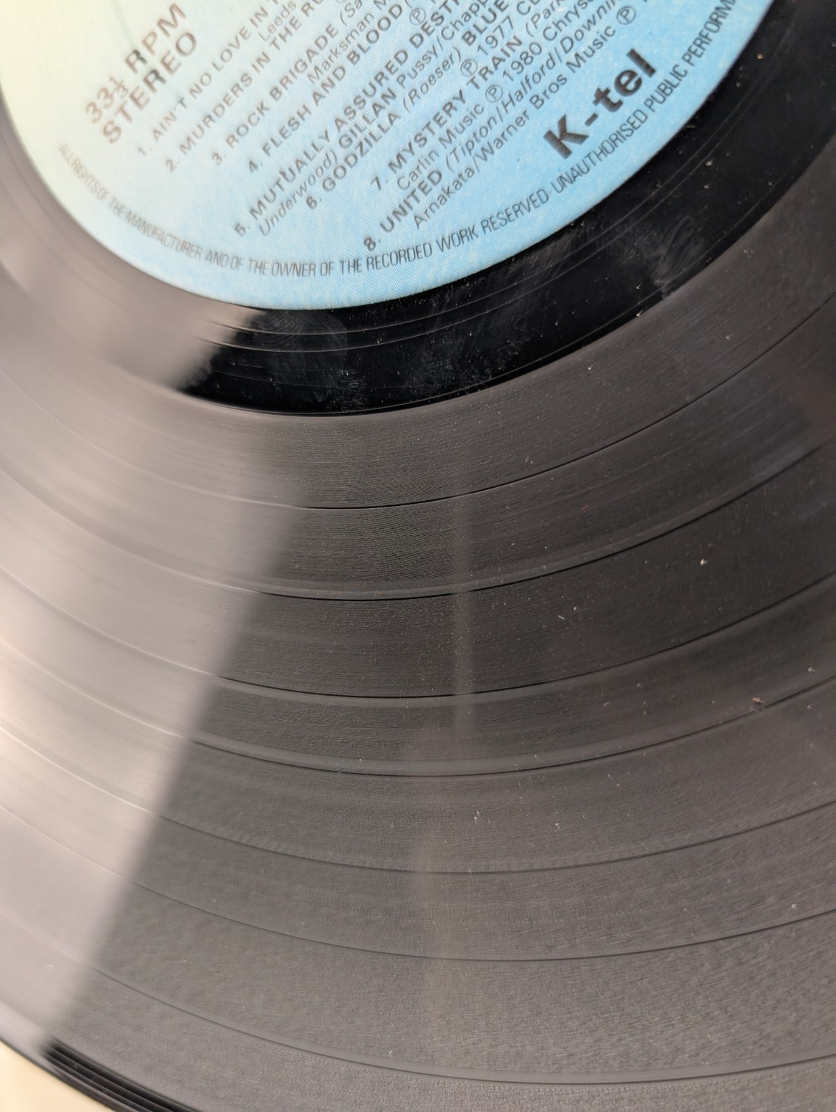 Vinyl Record Axe Attack Volume II K Tel NE 1120