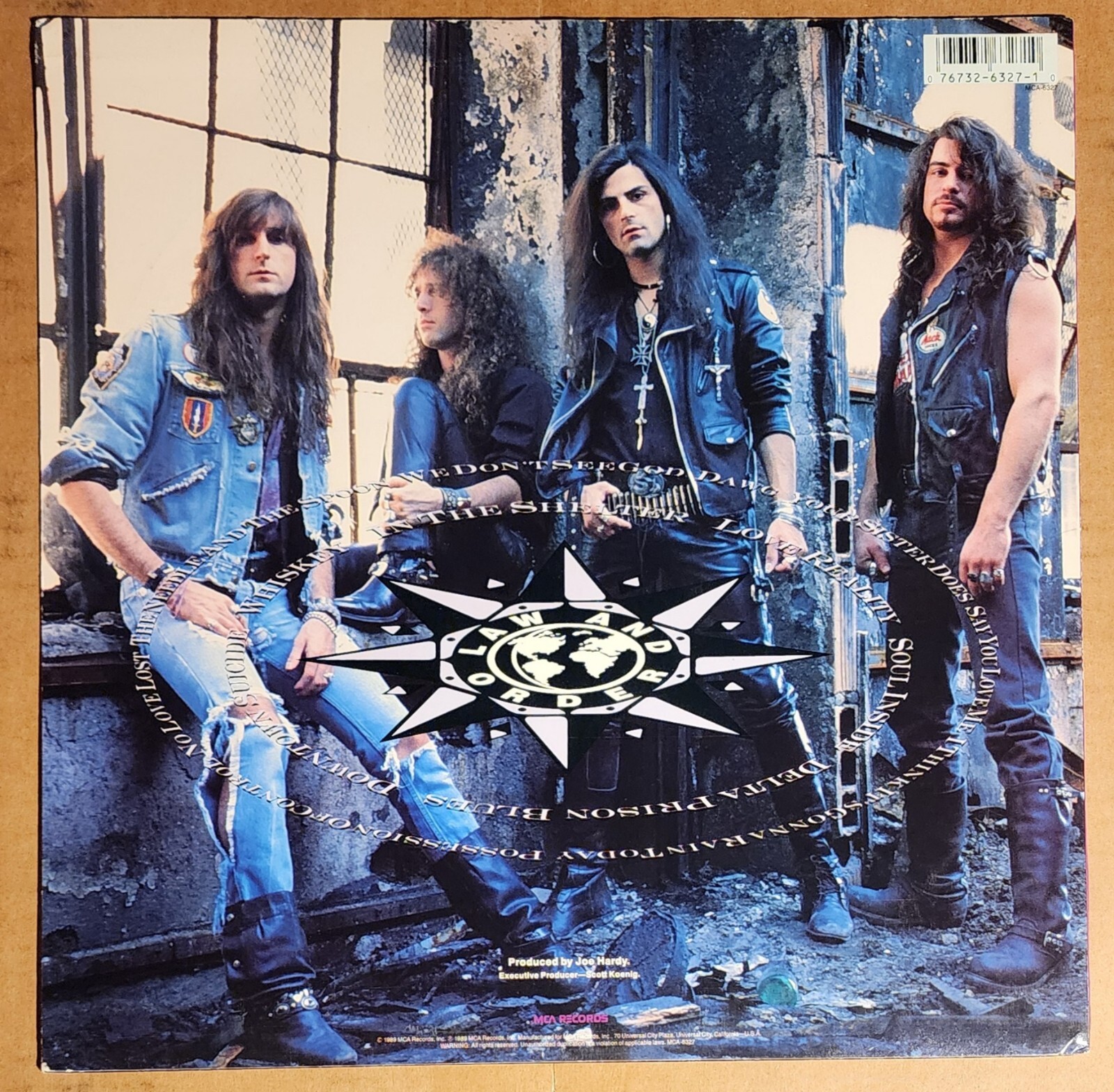 Law And Order – Guilty of Innocence – Used 1 LP Black Vinyl Repress