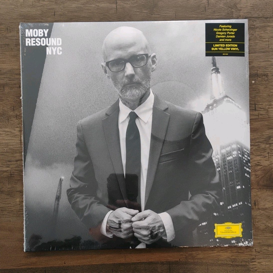 Moby – Resound NYC (Indie-Exclusive Clear Yellow Vinyl LP 2023) *New