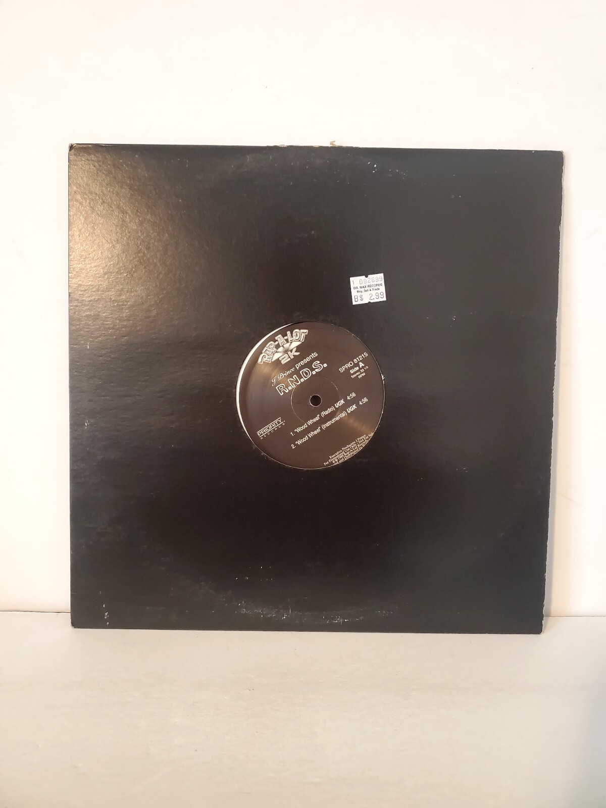 Rap-A-Lot Records “R.N.D.S.” EP 12″ Vinyl Record, w/ UGK, Hot Boys, Goodie Mob
