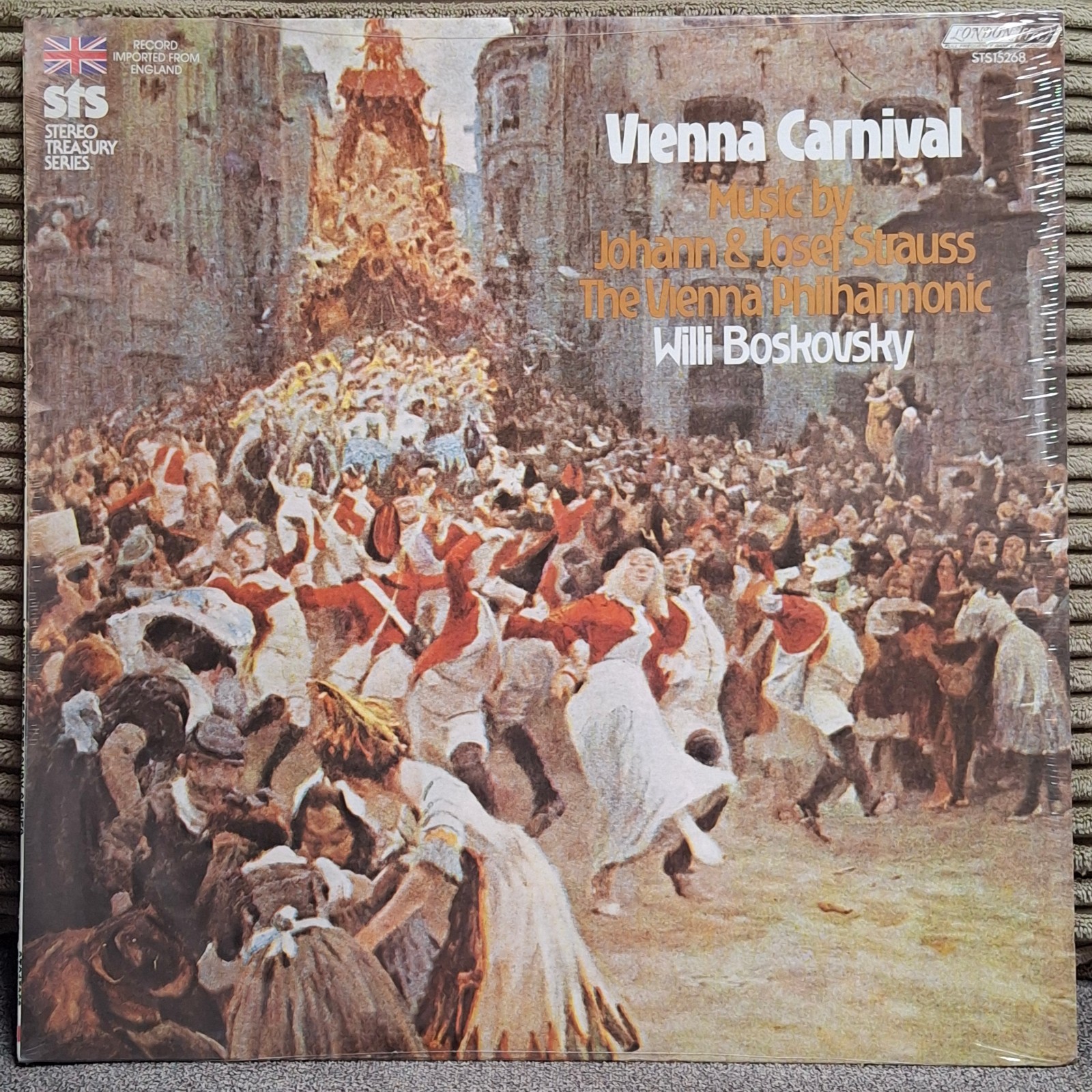 *SEALED Vienna Carnival Johann & Josef Strauss Boskovsky | London ffrr STS15268