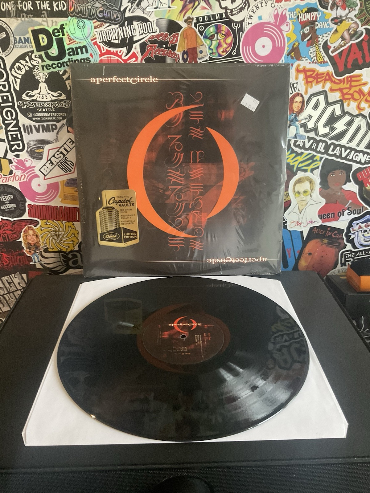 A PERFECT CIRCLE Mer De Noms 2LP VG++ VINYL W/HYPE STICKER