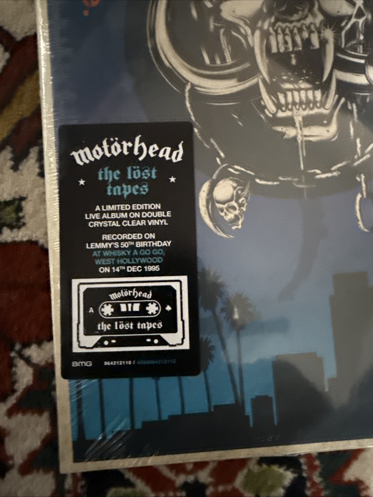 MOTORHEAD RECORD THE LOST TAPES, SEALED RSD LP Vol. 7 Lemmy’s Birthday LIVE 1995