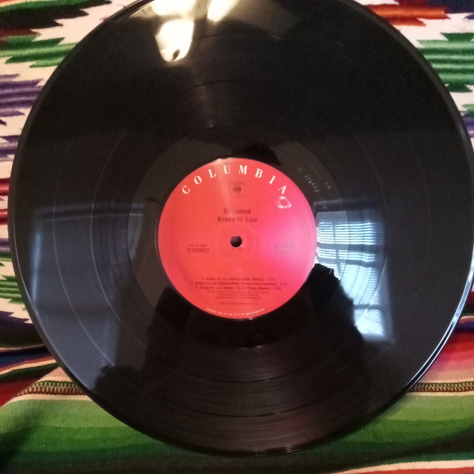 BEYONCE Krazy In Luv Remixes 12″SINGLE ROCKWILDER, ADAM 12, MAURICE (238)