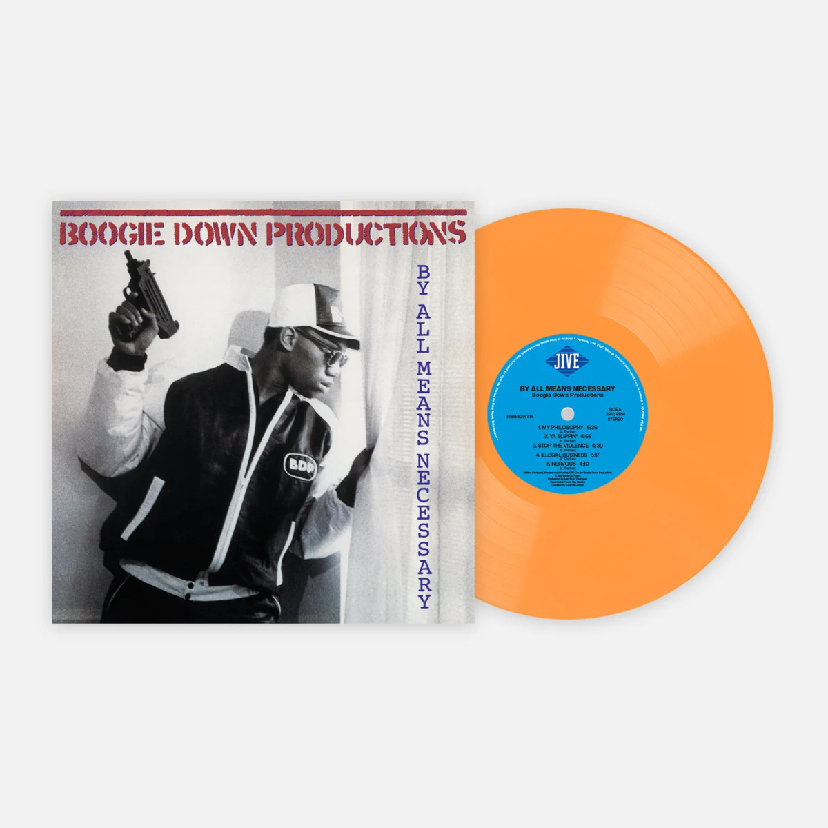 Boogie Down Productions – By All Means Necessary (VMP EXCLUSIVE: ORANGE VNIYL) –