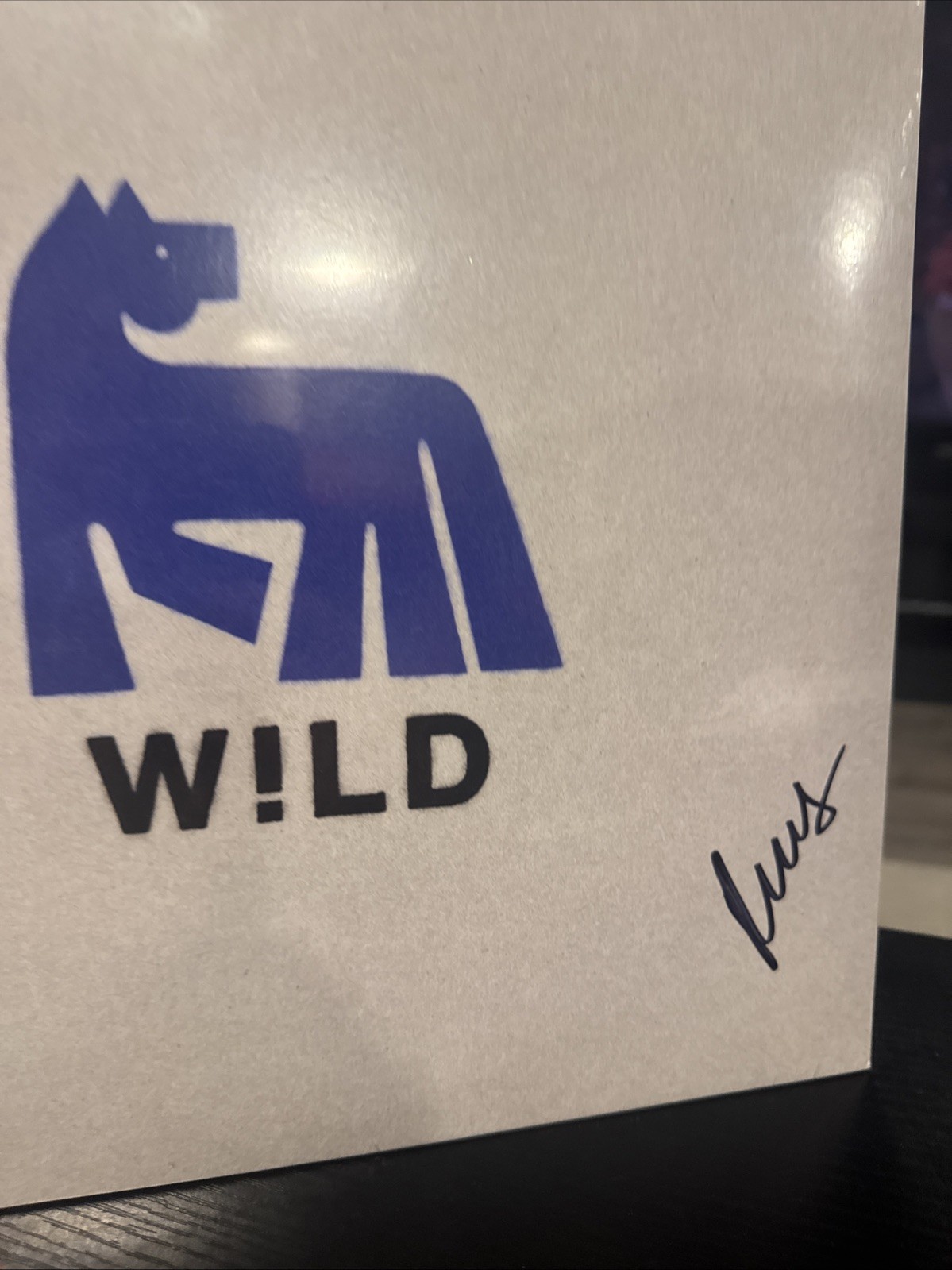 Russ “Wild” Hand Signed /Autographed Vinyl LP IN HAND 2025 W!LD Hip Hop Album