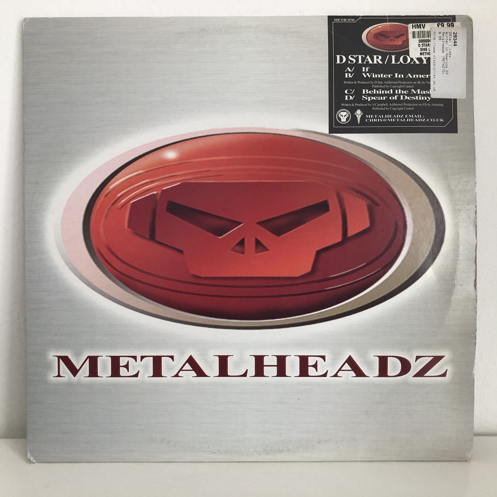 DStar / Loxy – Winter In America EP (2×12″, EP) Metalheadz ‎– METH 070