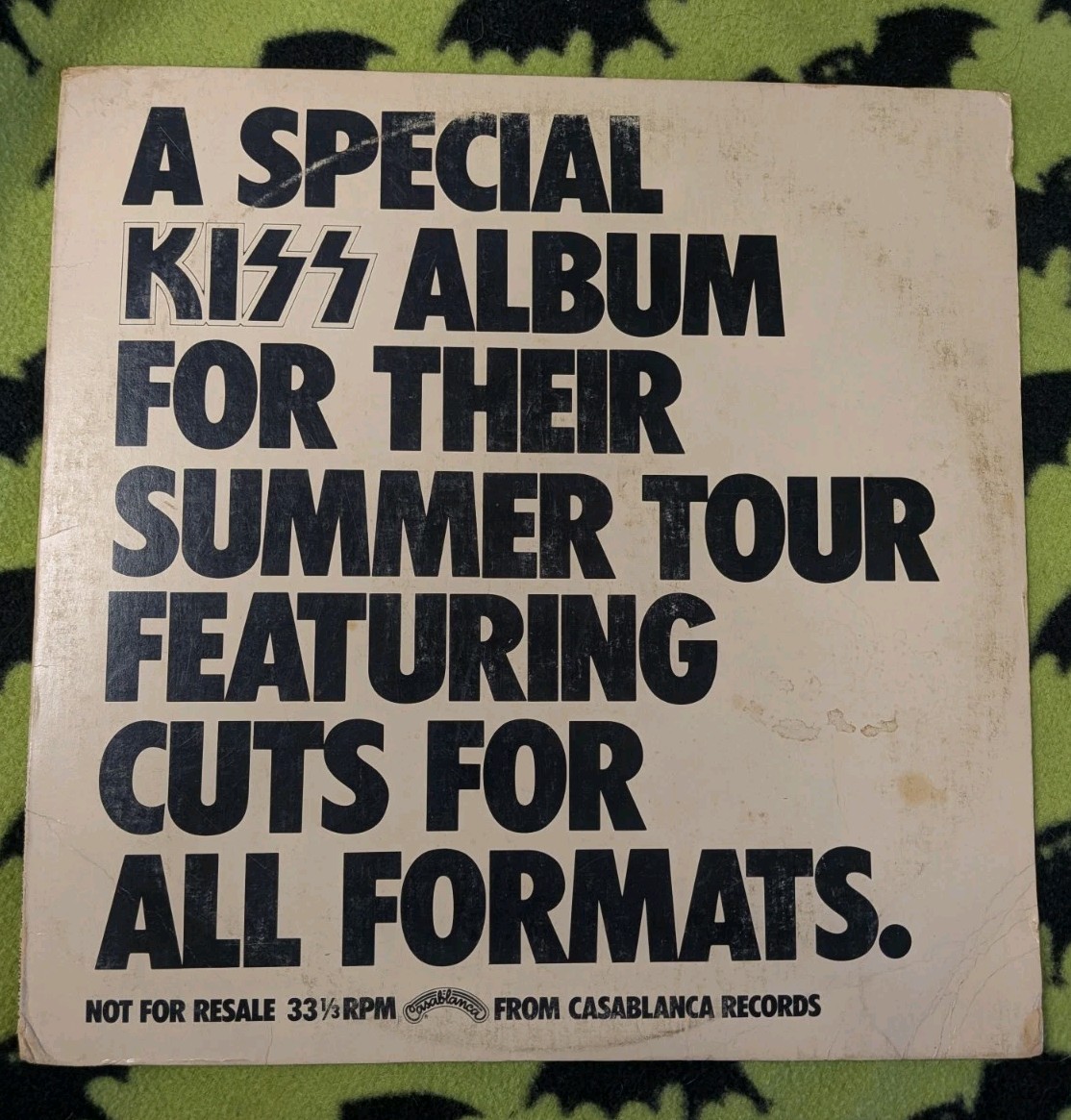KISS – A Special Kiss Album for Their Summer Tour, Vinyl LP [1976]