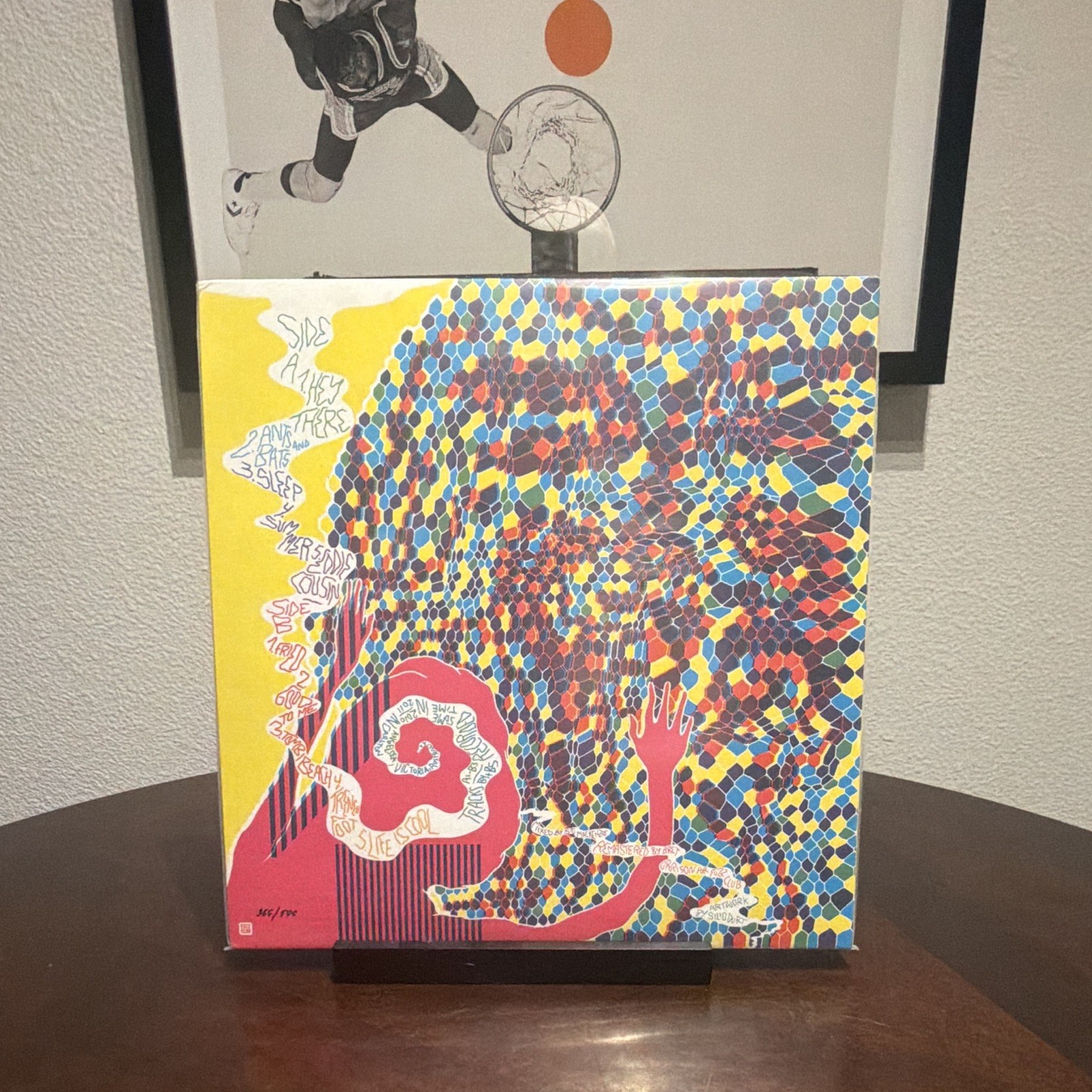 KG&LW Reversed Grooved Teenage Gizzard Fuzz Club Multicolor LP 366/500