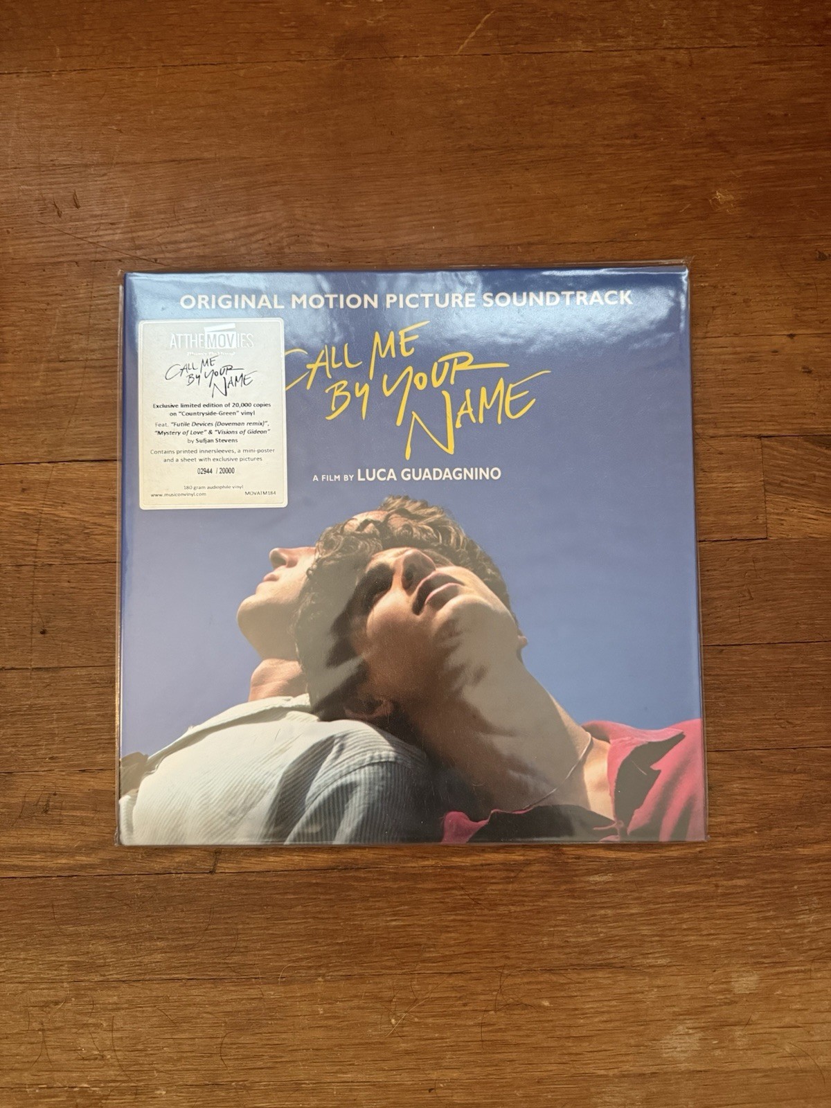 Call Me By Your Name Soundtrack – Countryside Green 2X Vinyl