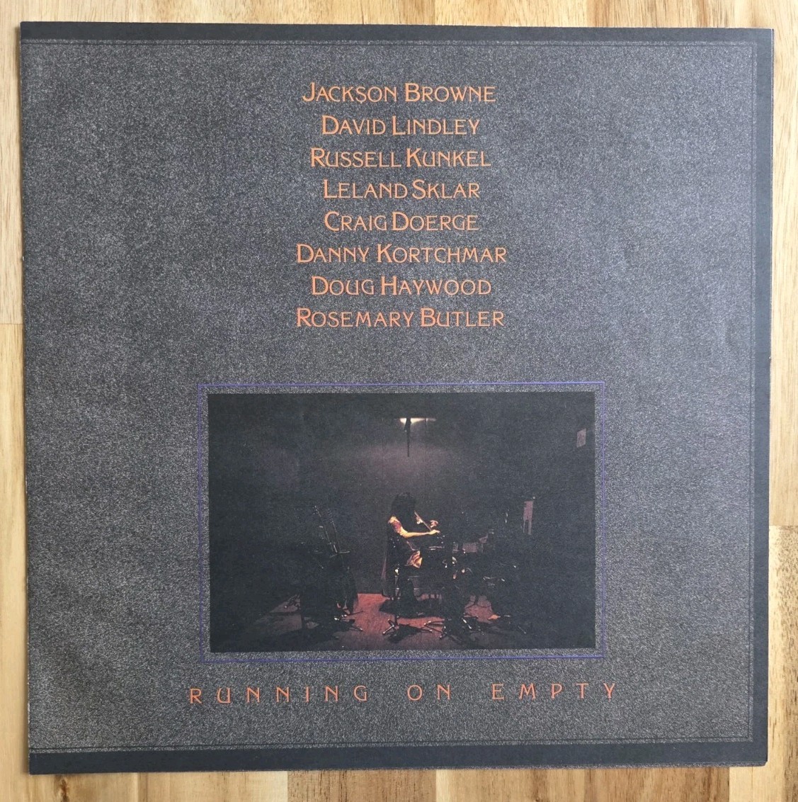 Jackson Browne Running On Empty 1977 1st Press PRC-W NM Booklet Lyrics Ex-NM