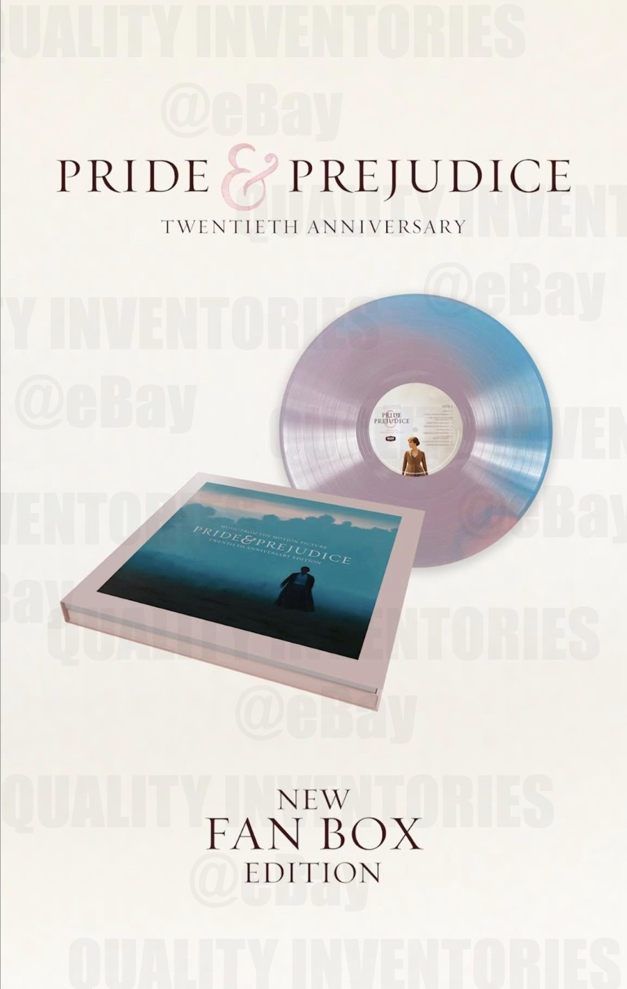 *New/Sealed* PRIDE & PREJUDICE Soundtrack Vinyl LP 20th Anniversary FAN BOX SET