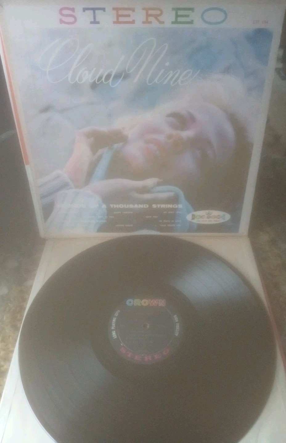 Sounds Of A 1000 Strings•Cloud Nine (VG+) 1st Press’60•CST 194 ☆SPACE AGE☆
