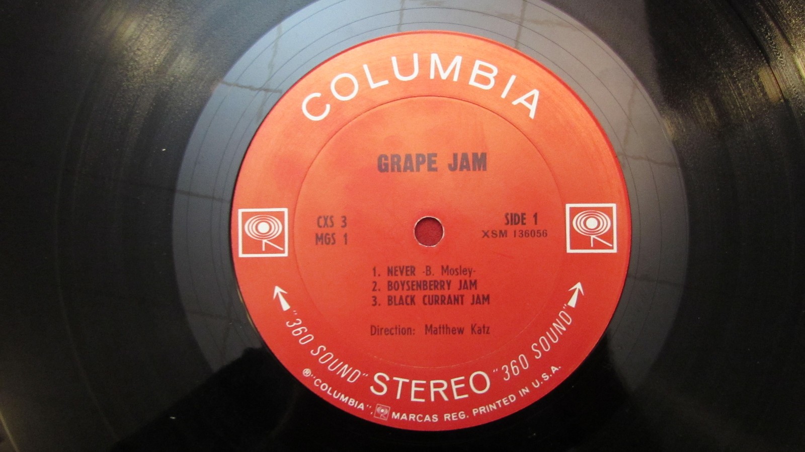 MOBY GRAPE Grape Jam Bloomfield, Kooper COLUMBIA LP VG+ 2-eye