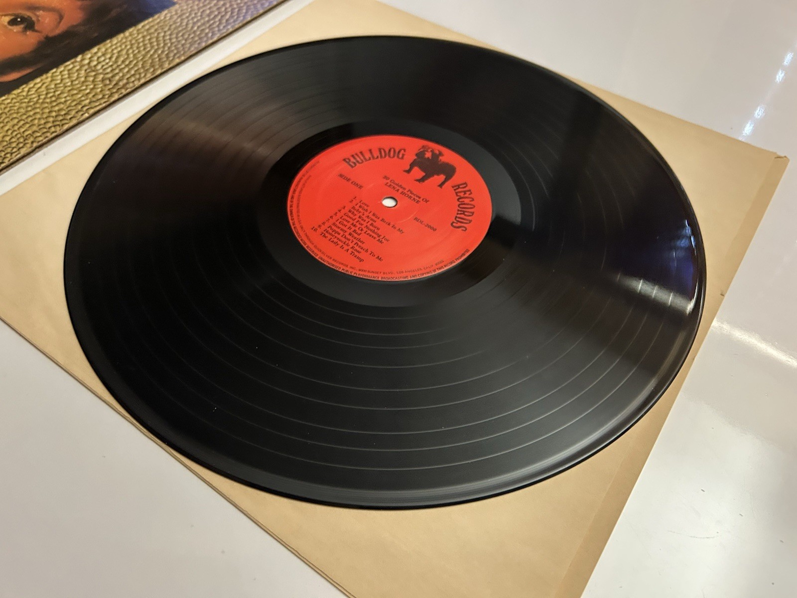 LENA HORNE 20 Golden Pieces Of Lena Horne Vinyl Record LP NM-/VG+ Pop Vocal Jazz