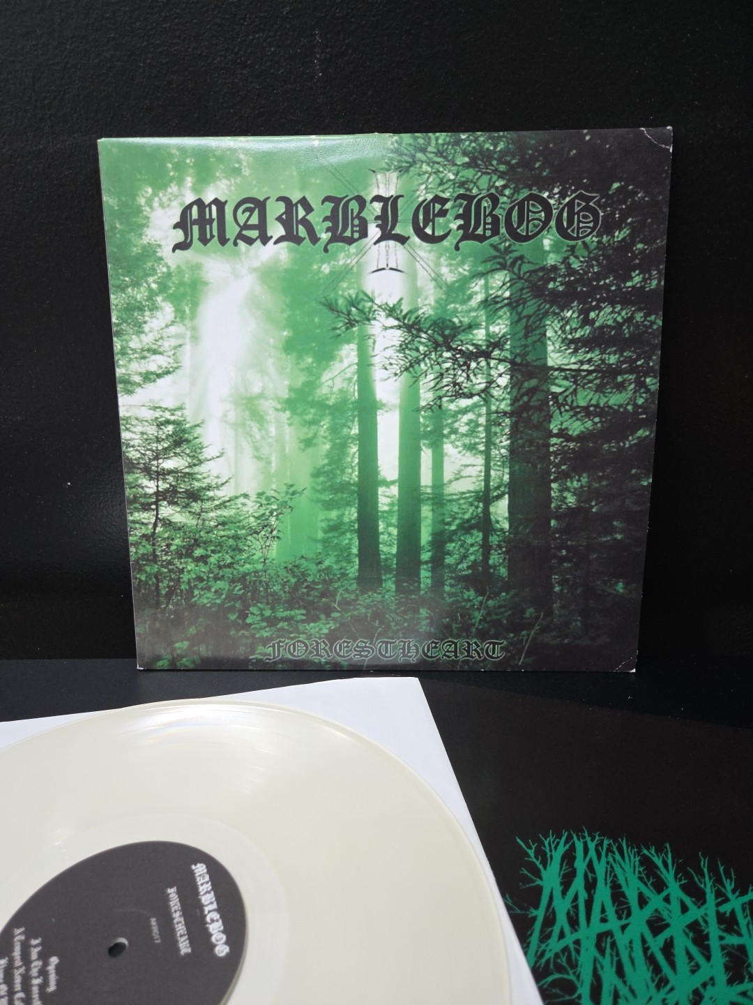 Marblebog Forestheart Lp Clear Vinyl 2007 1st Press W/Insert EX/NM Wax RARE