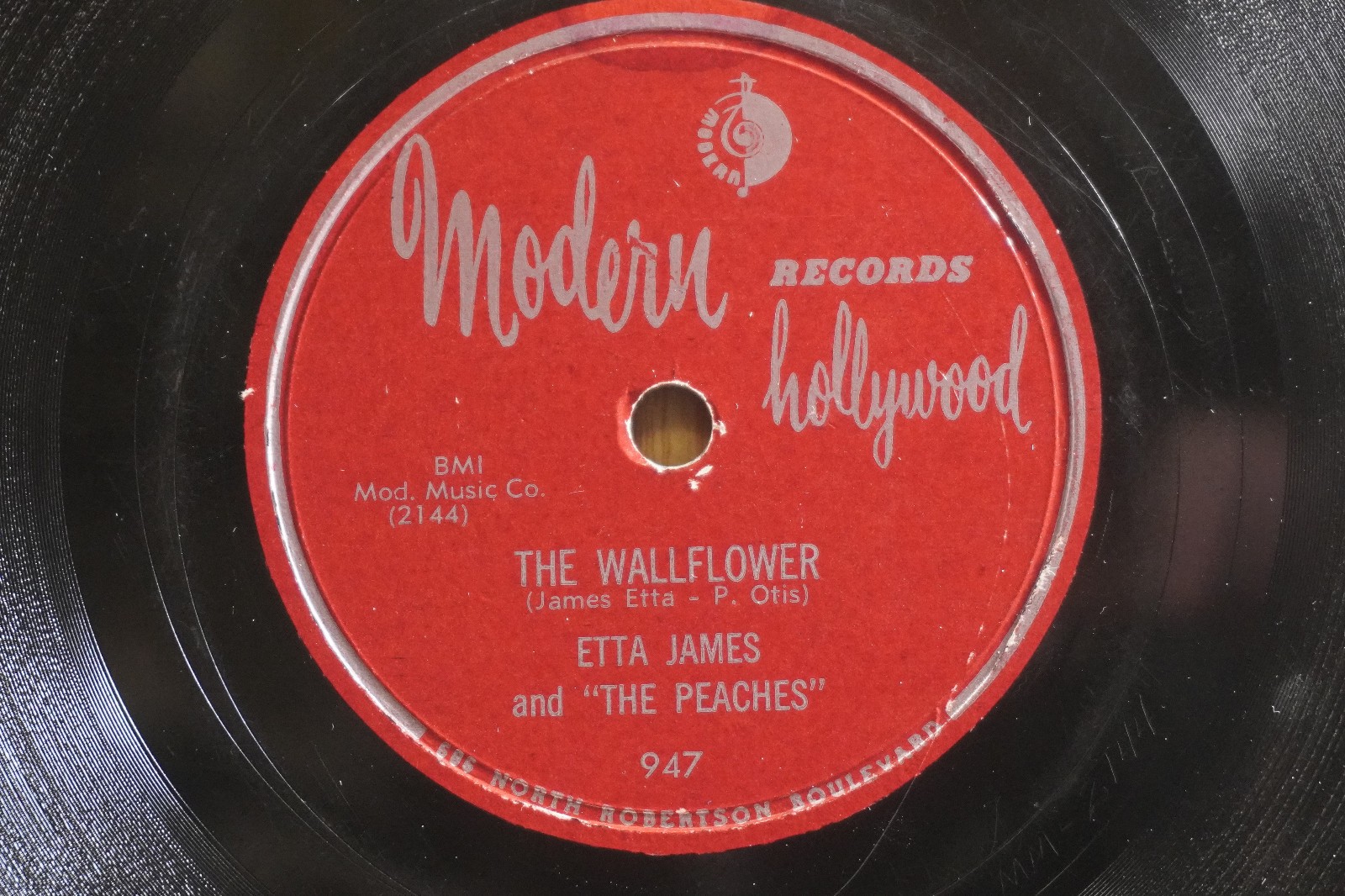 Etta James RnB 78 Wallflower bw Hold Me Squeeze Me on Modern Hollywood