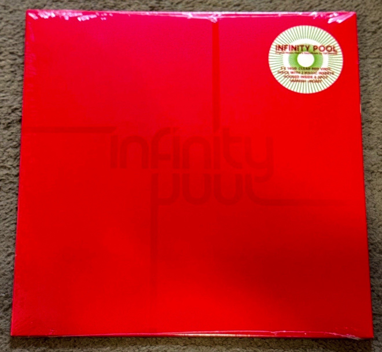 Infinity Pool – Original Motion Picture Soundtrack 2XLP Vinyl Mondo Clear Red