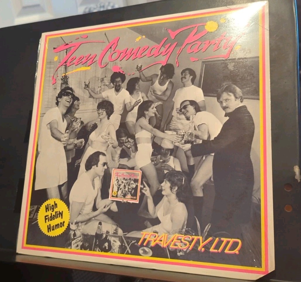 Travesty, Ltd. – Teen Comedy Party Rock Comedy Parody Sealed LP Record