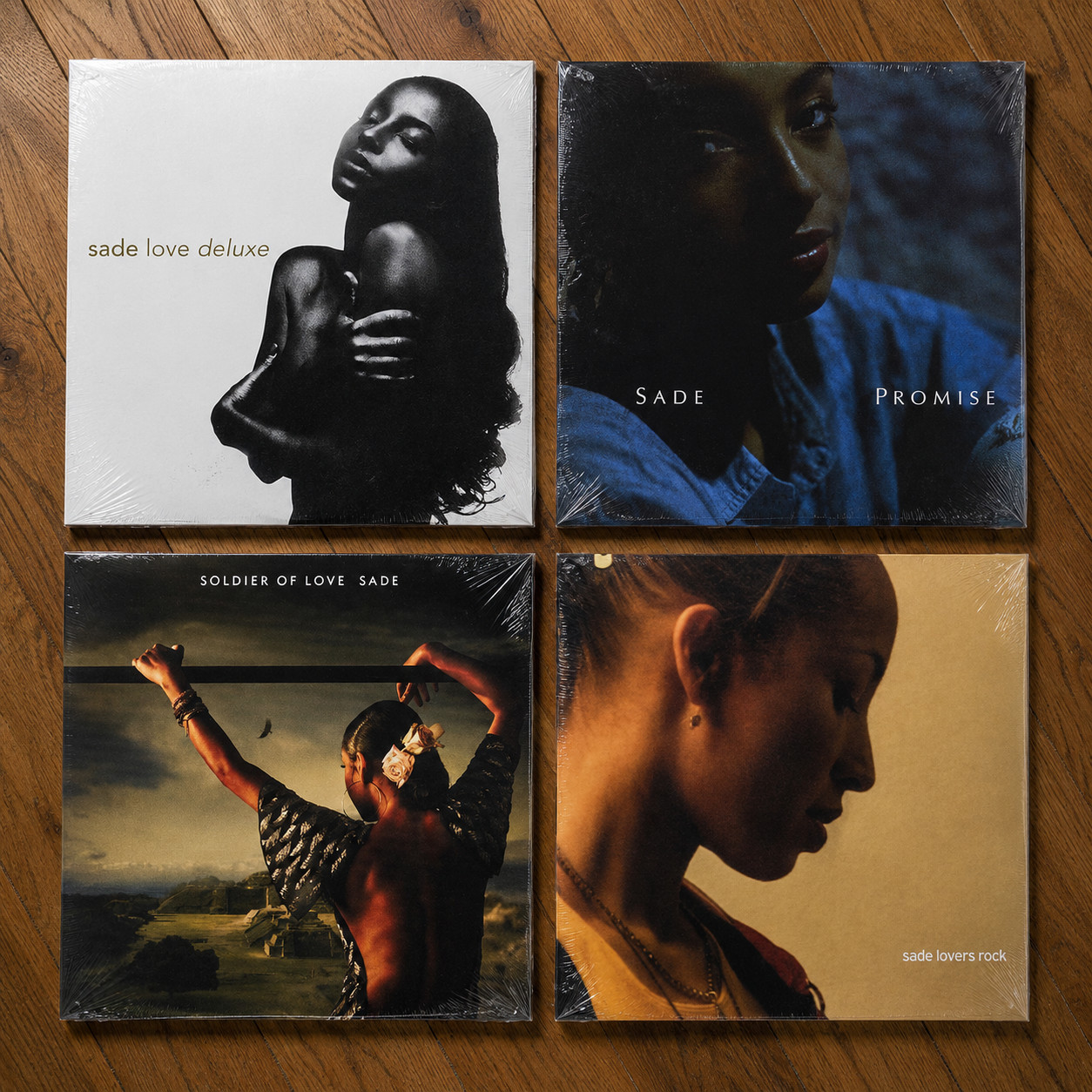Sade 4 Vinyl LP Lot Love Deluxe Promise Lovers Rock Soldier Of Love New Sealed