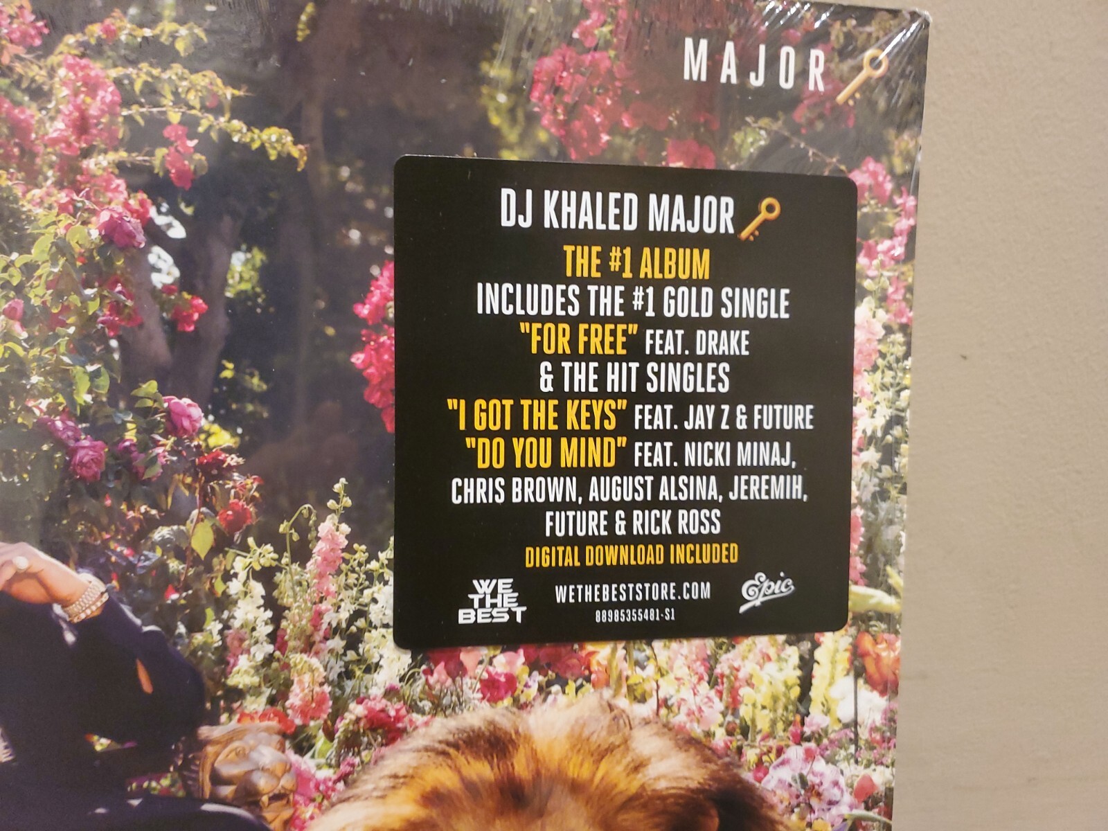 Major Key by DJ Khaled (Record, 2016) New Sealed 2xLP