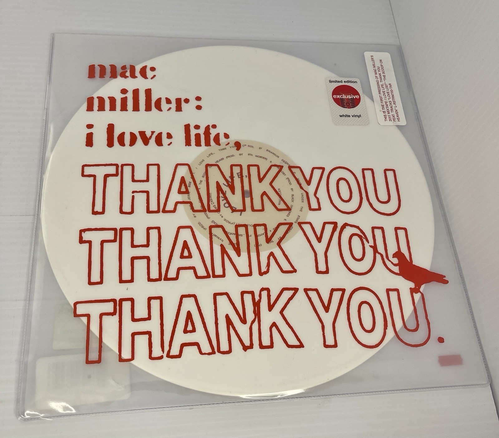 Mac Miller – I Love Life Thank You – Clear Vinyl LP Record – Sealed Hip Hop
