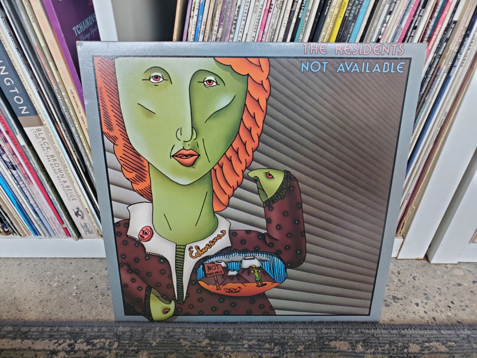 The Residents: Not Available 1978 vinyl LP record